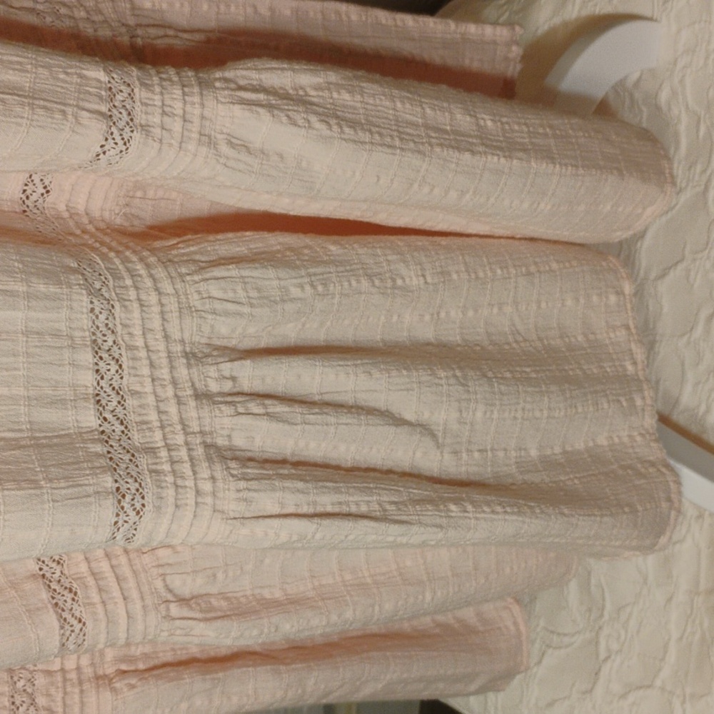 Bare Back Dusty Blush Pink Tone Bare Shoulder  Maxi Dress - Picture 10 of 14